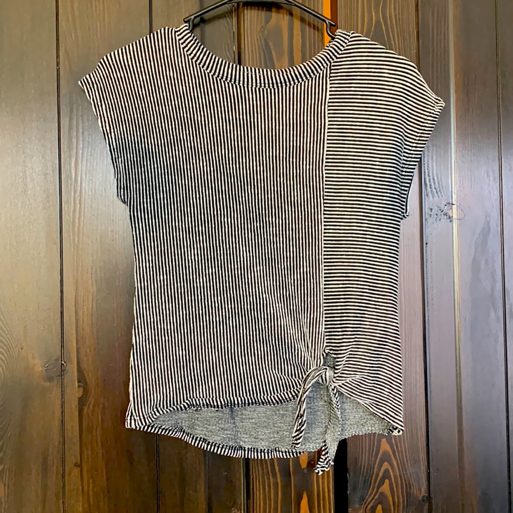 Striped crop top